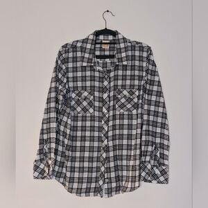 Faded Glory women's flannel shirt - size M (8 - 10)